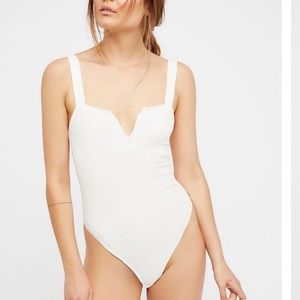 Free people Pippa V-Wire Body Suit